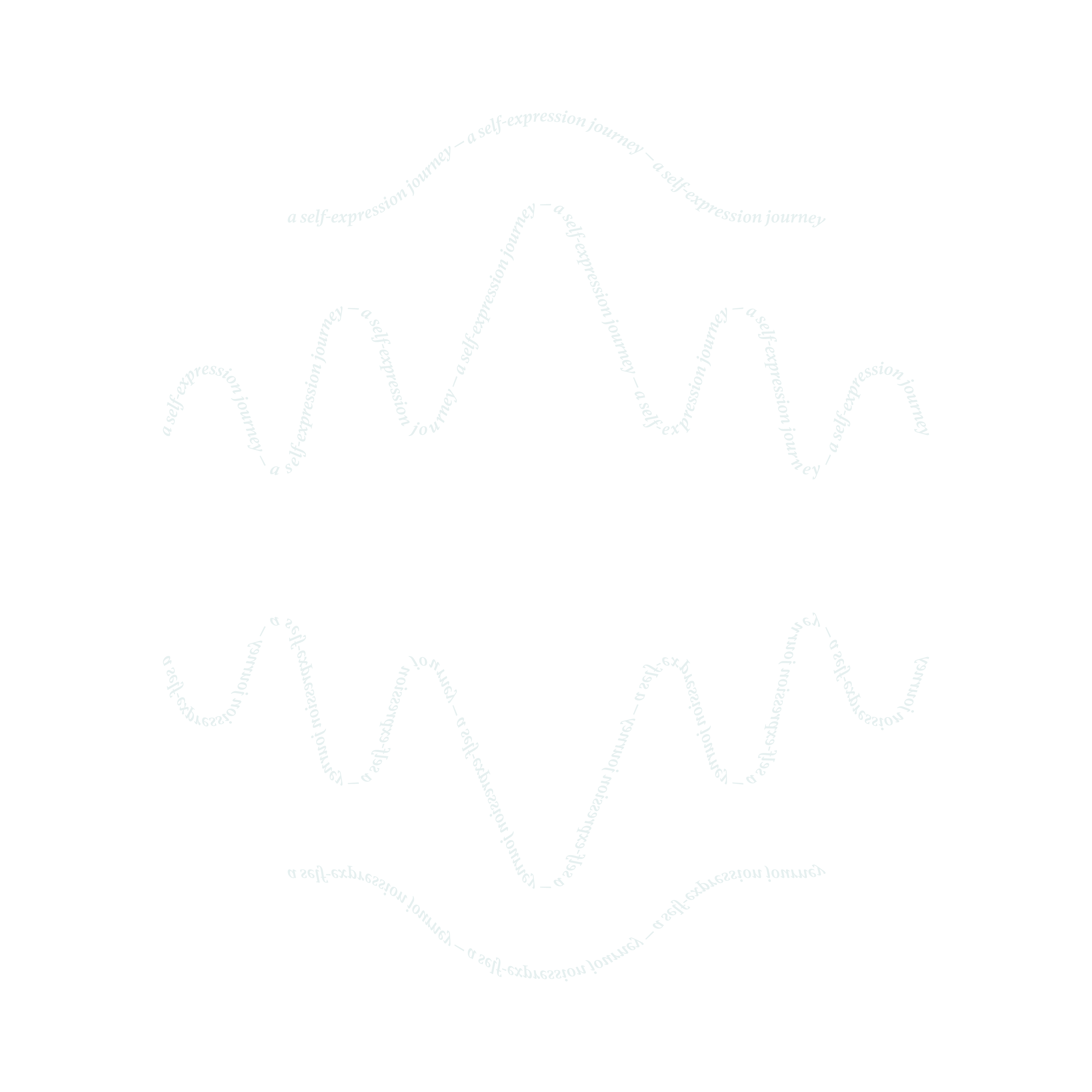About us typography pattern